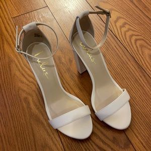 Brand New White heels